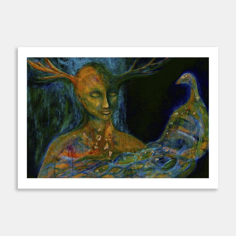 Untamed Beauty Art Print By Damiët Loor