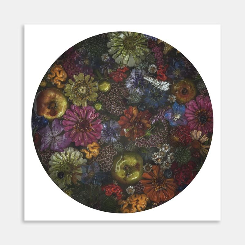 Summer Harvest Round Art Print by Marina de Wit