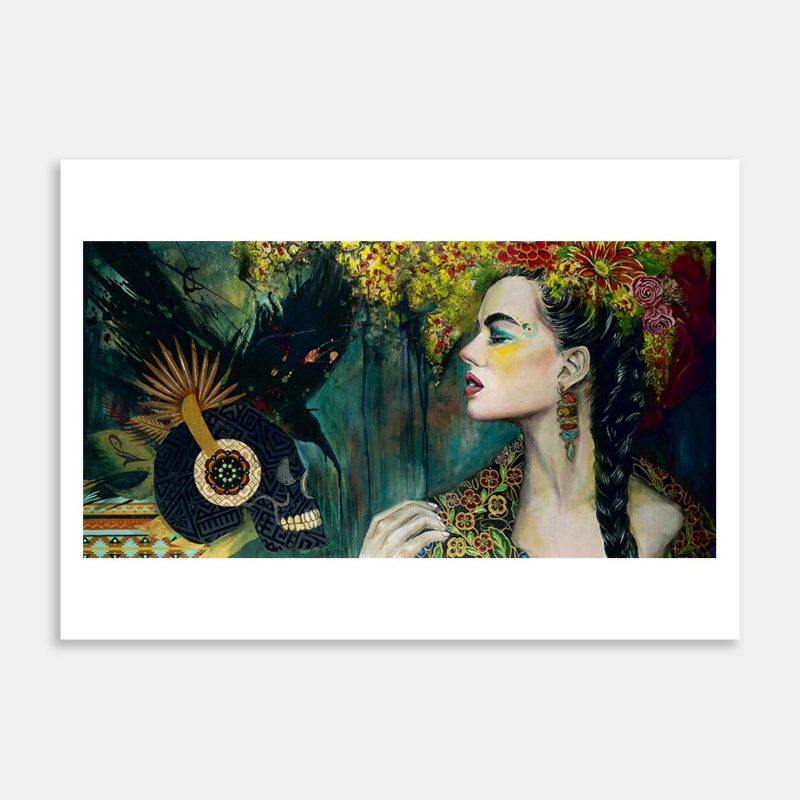 Listen Art Print By Kim Hill