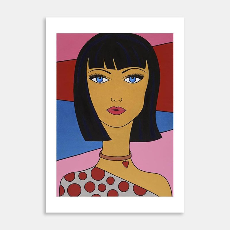 Chloe Art Print By Nikki Lovrich