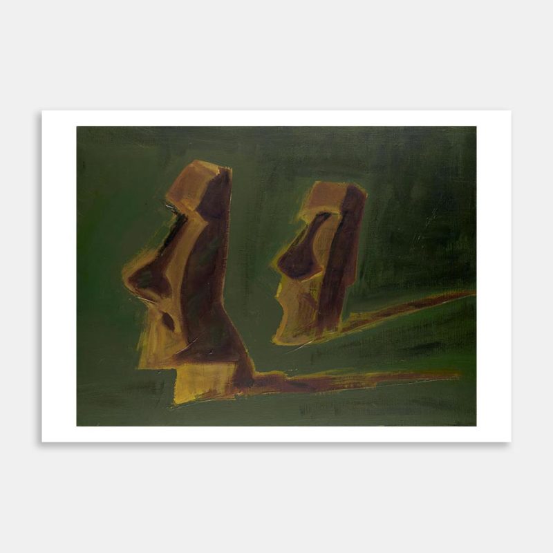 Easter Island Art Print By Stephen Lyttelton
