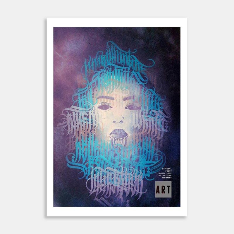Moon Art Print By Angela Lukic