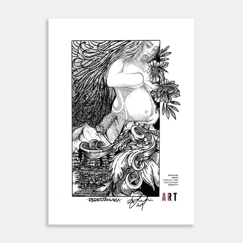 Mother Art Print By Angela Lukic