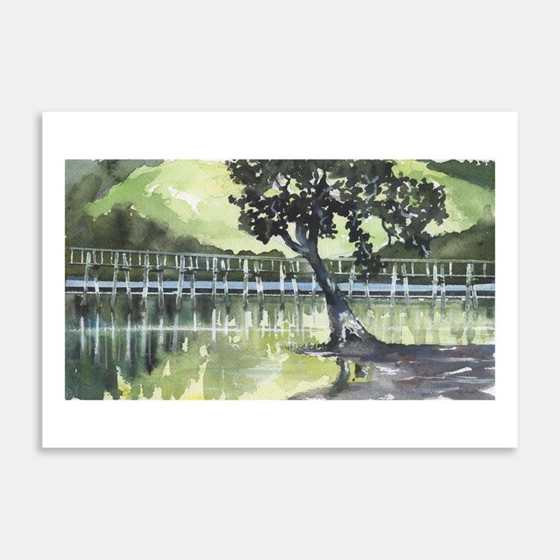 Tidal Connections Art Print By Richard Coldicutt