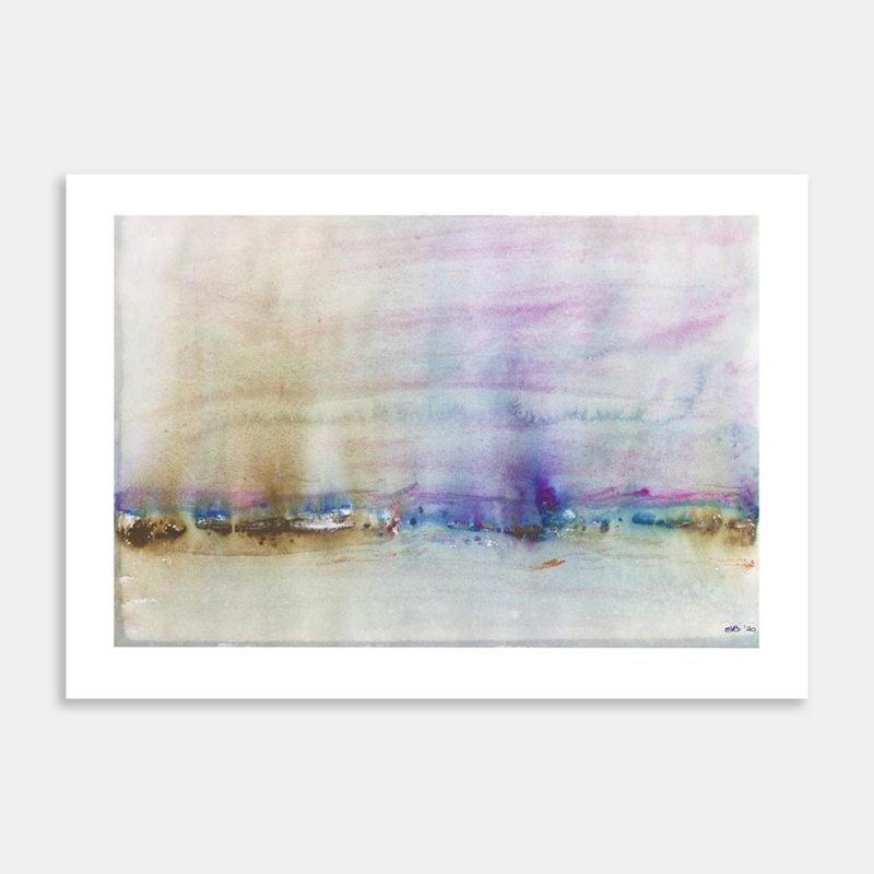 Purple Haze Art Print By Sarah Buchanan