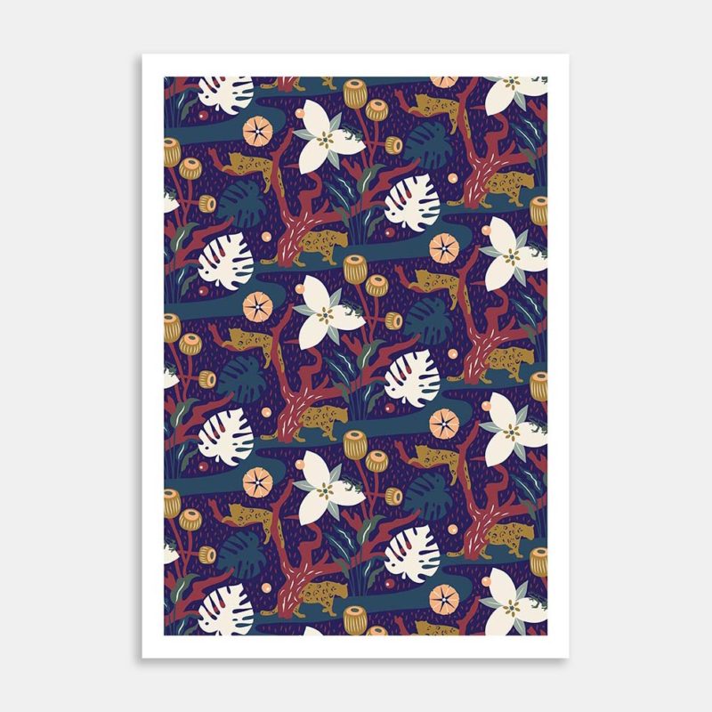 Amazonia Series II-Inkyskies Art Print By Christina Thiele
