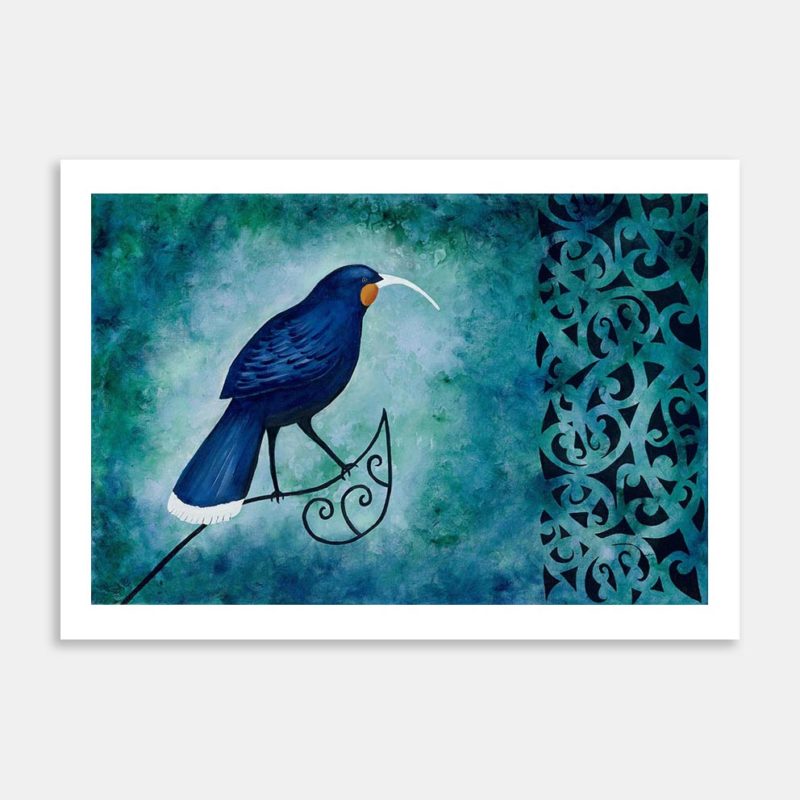 Sacred Huia Art Print By Sherrill Bentley