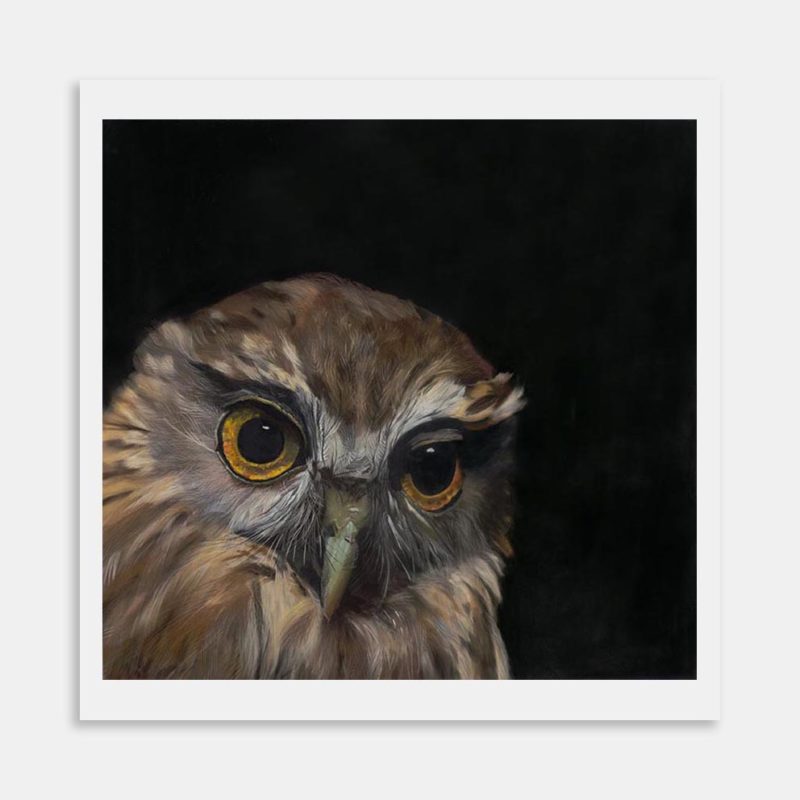 RuRu Limited Edition Art Print By Karen Gourley