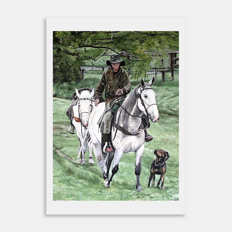 Onto The Next Art Print By Lauren Morley