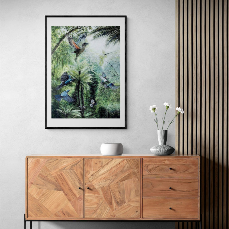 Window of Wildlife Art Print By Jacobs Artwork - Image 2