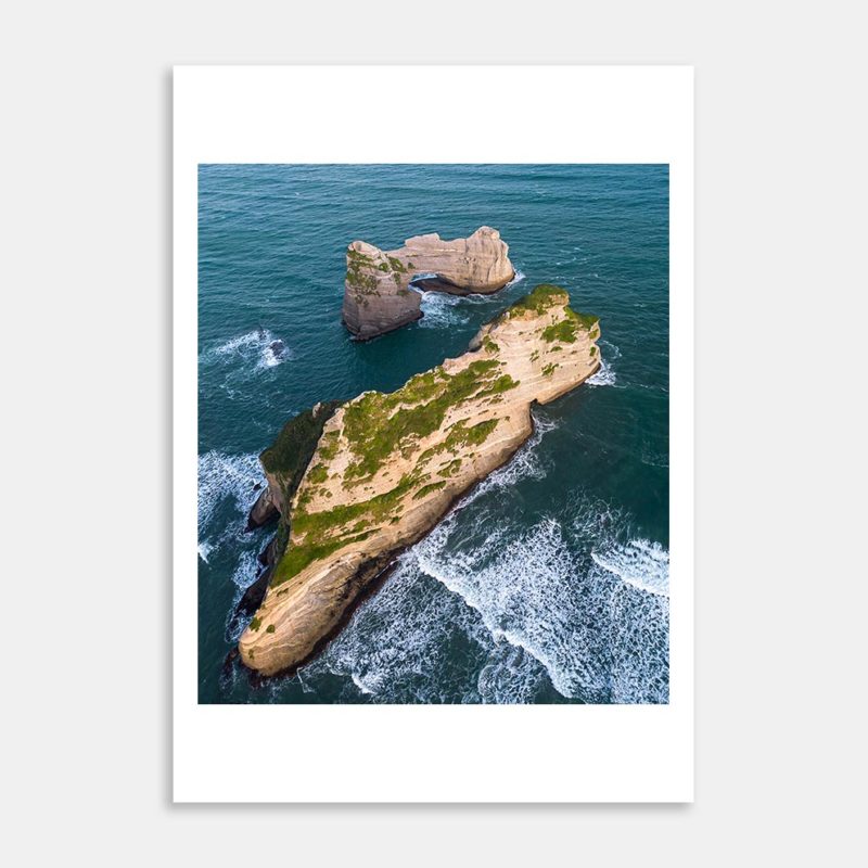 Wahariki Beach Archways 3 Art Print By Carl Nehore