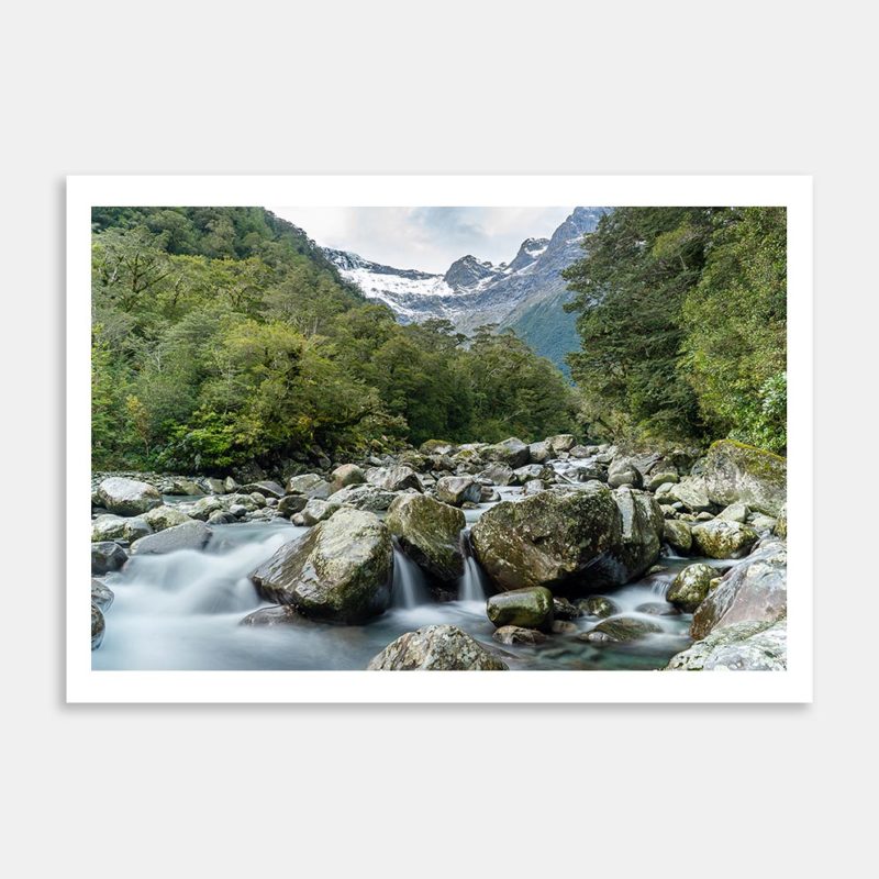 Donne River Korako Art Print By Carl Nehore