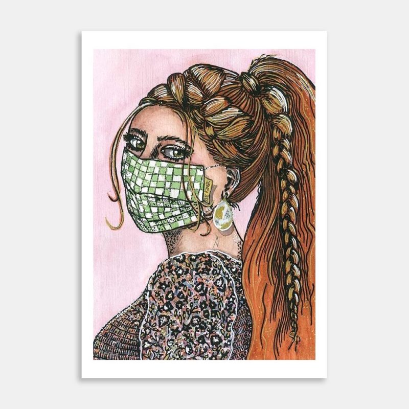 Be Kind 2 Art Print By Jodi McAuley