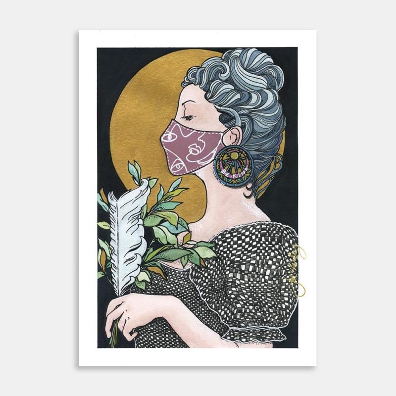 Be Kind 4 Art Print By Jodi McAuley