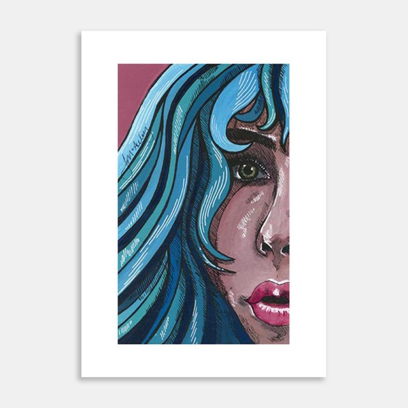 Chloe Art Print By Jodi McAuley