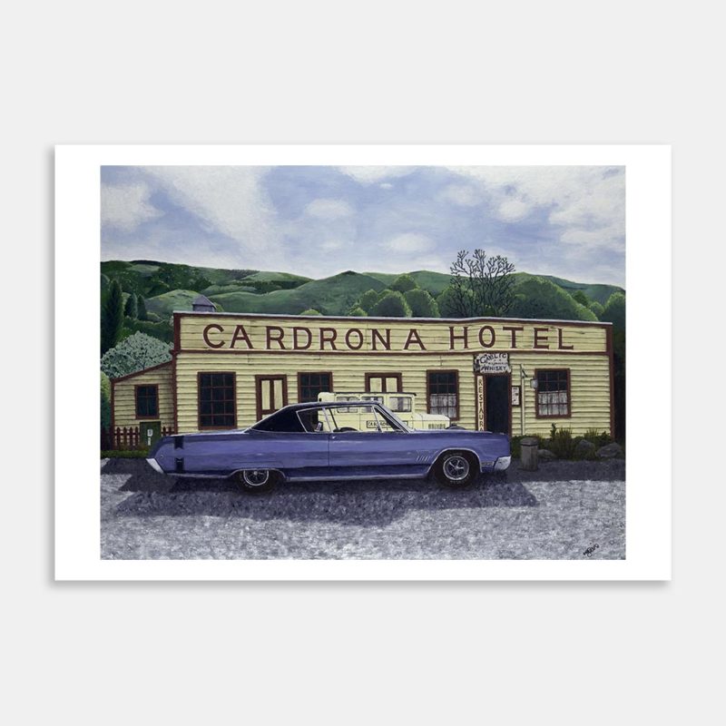 Neighbours Car Art Print By Ngaire Trimbach