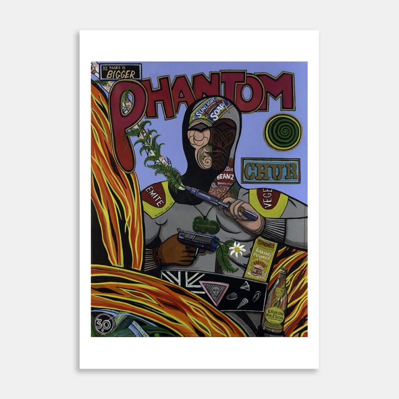 Phantom Art Print By Wayne Holmes