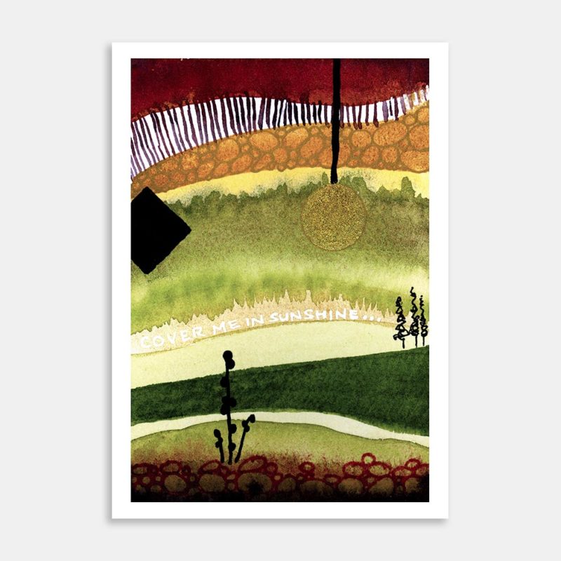 Cover me in Sunshine Art Print By Jo Jago