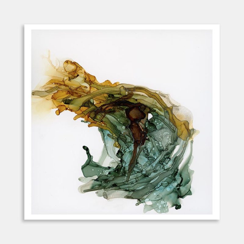 Camo Wave - Masquerading Subterfuge Art Print By Jo Jago