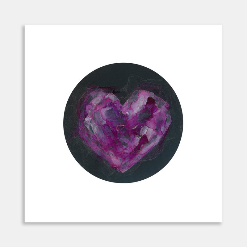Heartwave Art Print By Jo Jago