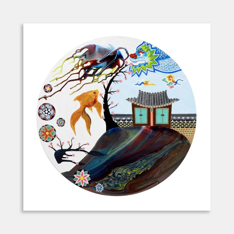 Seoul - Dreams and Nightmares Art Print By Lenka Wright