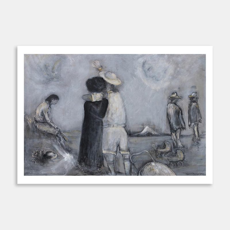 A Mothers Last Embrace Art Print By Mark Dyer