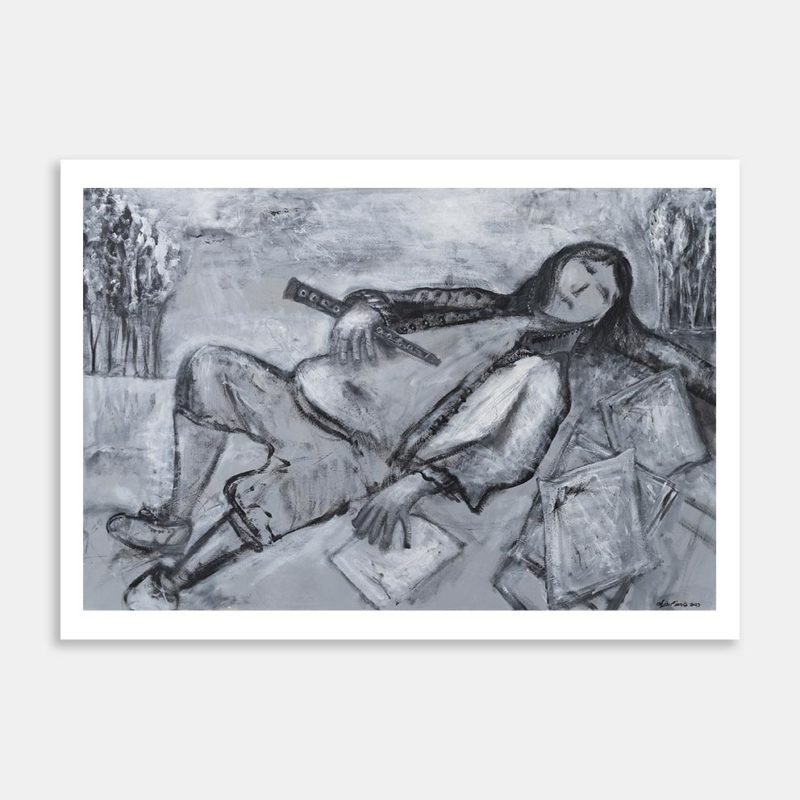 The Sleeping Shepherd Art Print By Mark Dyer