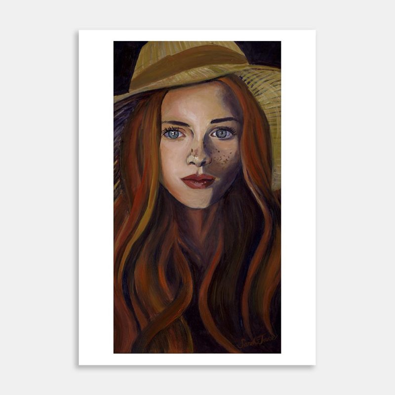 Anne Art Print By Sarah-Jane Smith