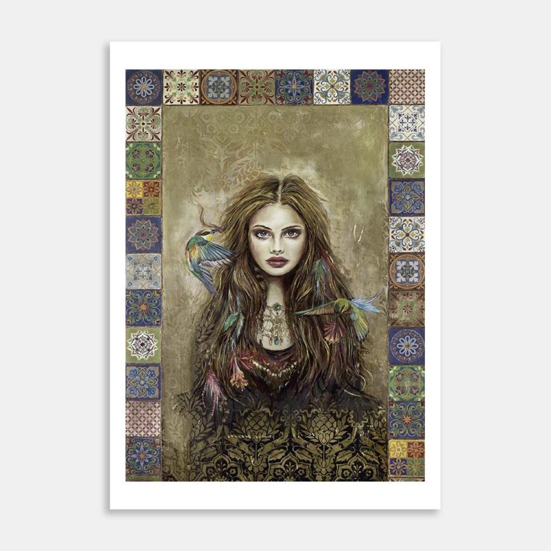 Florence Art Print By Kim Hill