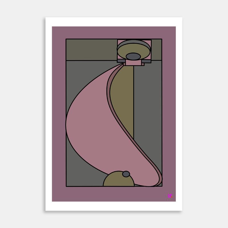 Art Deco Vibe Art Print By Elizabeth Fisher