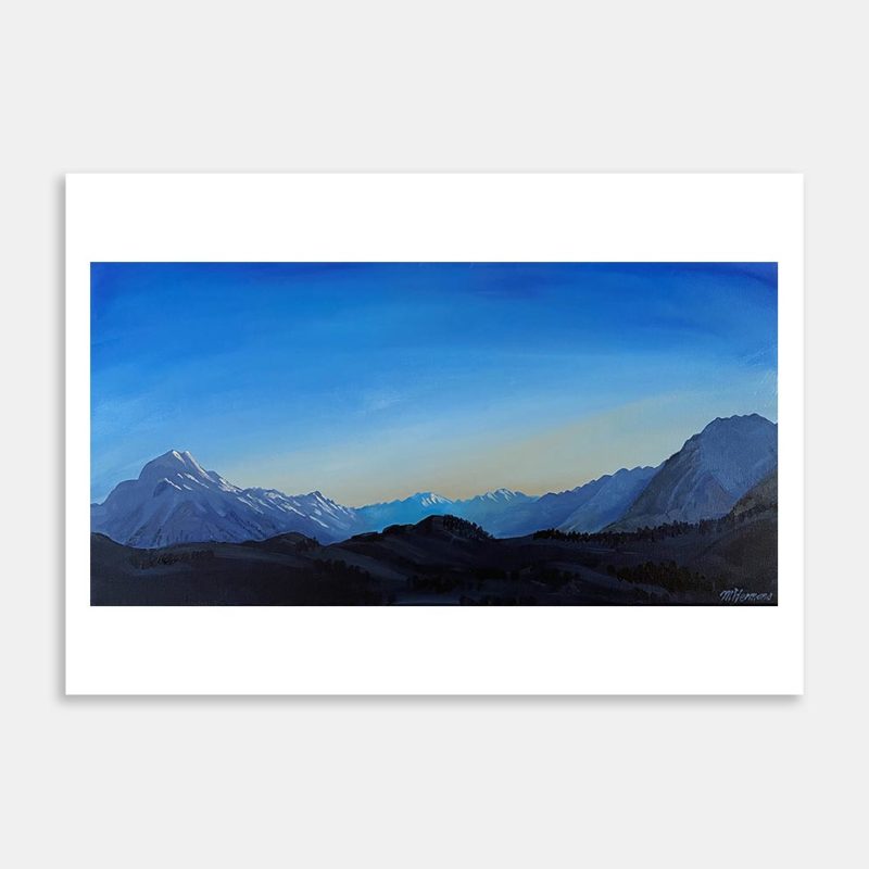 Aoraki Mt Cook Art Print By Martin Hermans