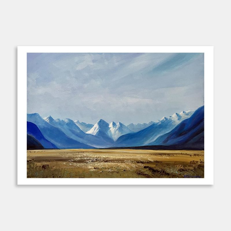 Eglington Valley Southland Art Print By Martin Hermans
