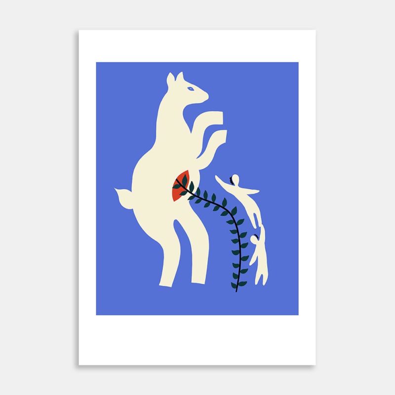 Belly Full Of Blood Art Print By Jazz Danis