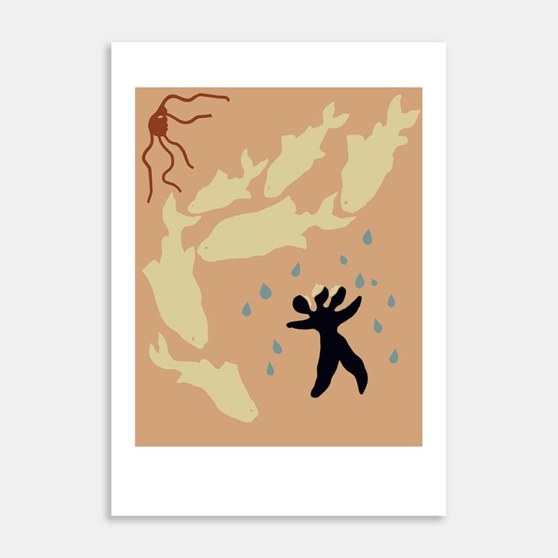 Whitefish Art Print By Jazz Danis