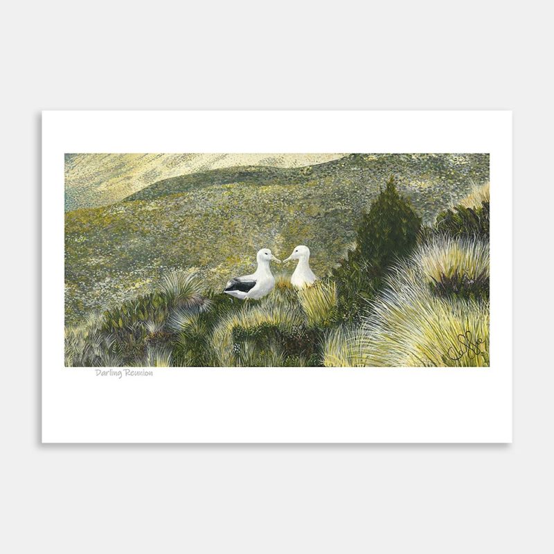 Darling Reunion Art Print By Cassie Newman