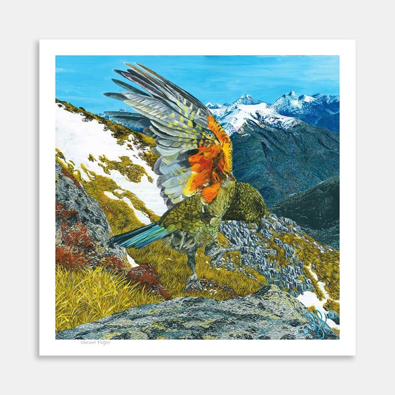 Vibrant Flight Art Print By Cassie Newman