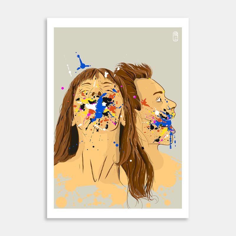 Monkey House Art Print By David Bayer