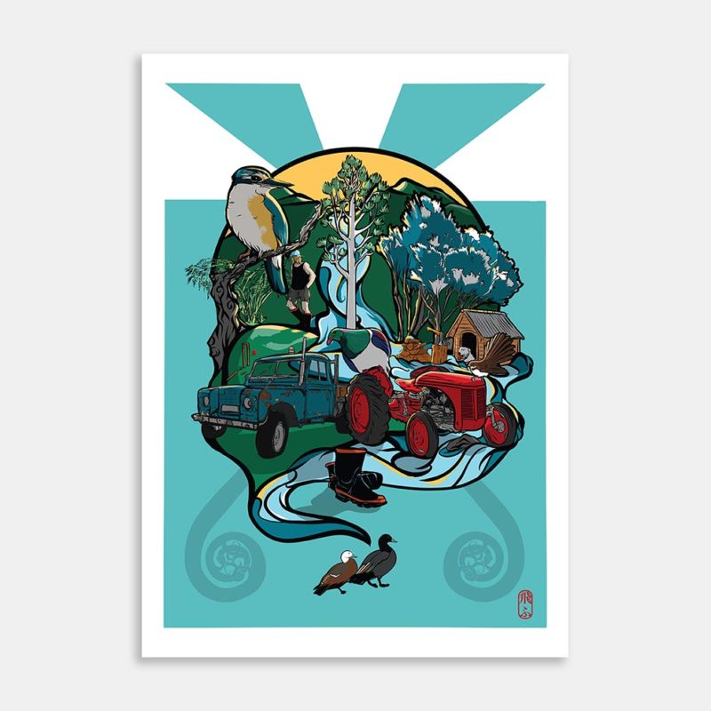 Valley Limited Edition Art Print By David Bayer