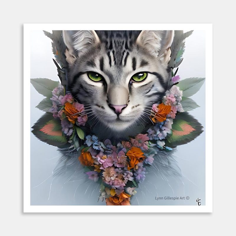 Cat 1 Art Print By Lynn Fuller