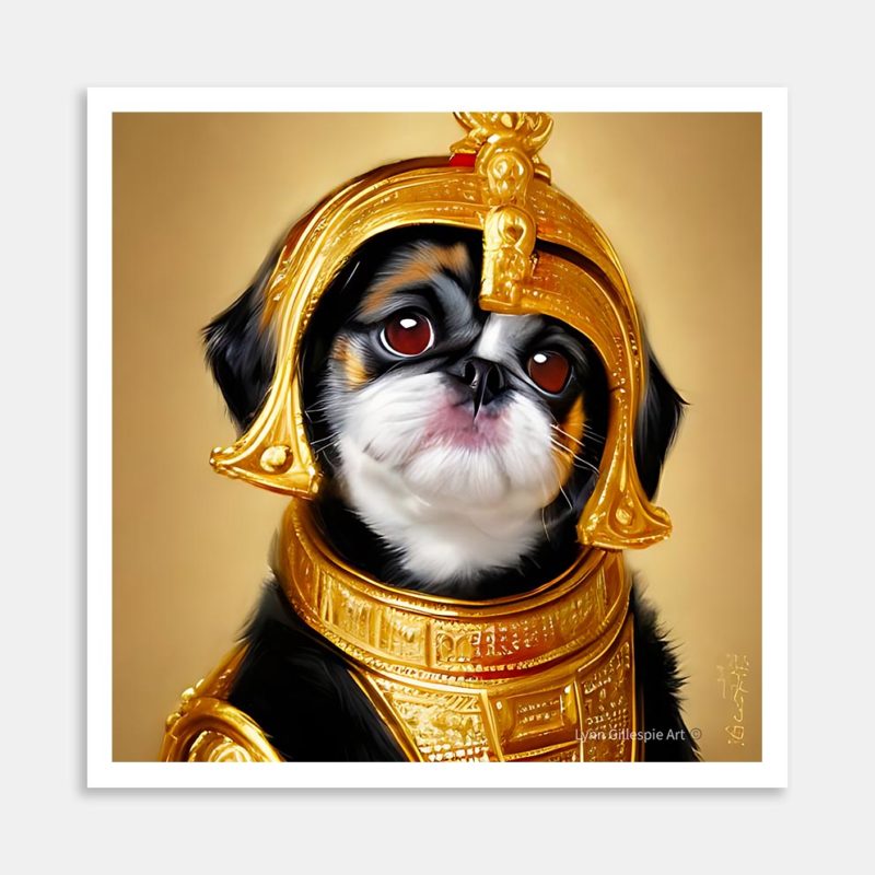 King Charles Art Print By Lynn Fuller