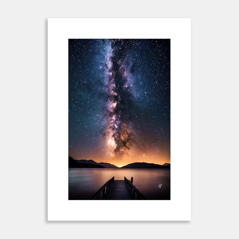 Nights Pursuit Art Print by Hiriwā Digital Art