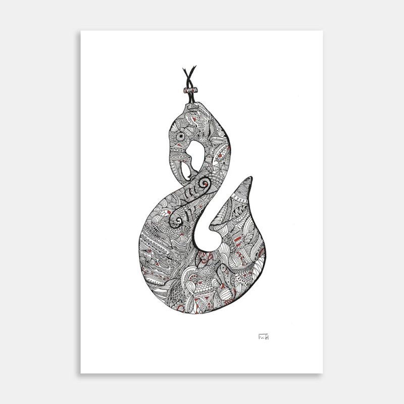 Hooked Art Print By Marlene Shores