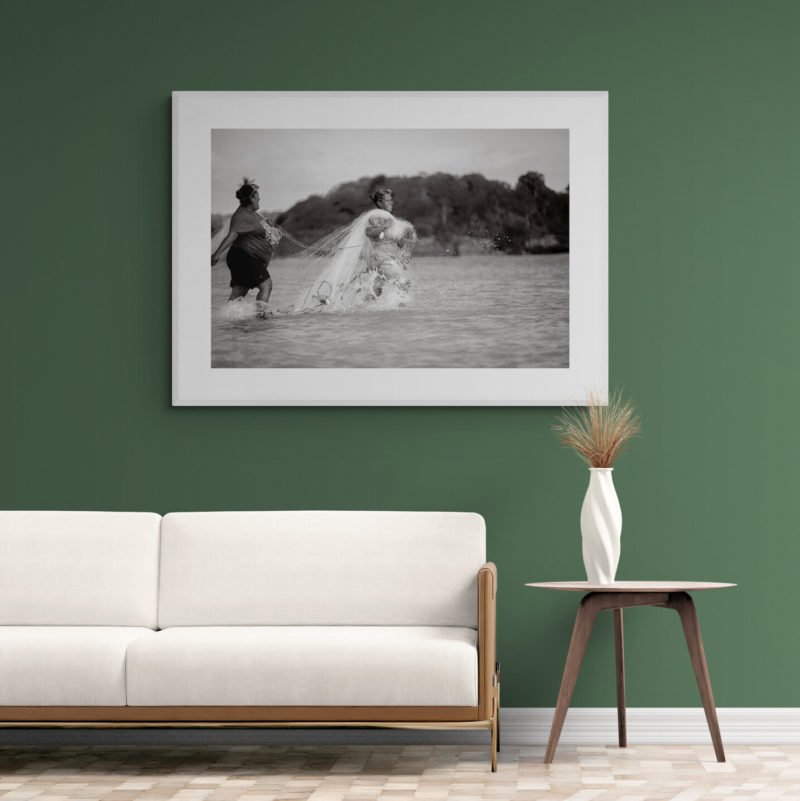 Ma Qele Fishing 1 Limited Edition Art Print By David Hartman - Image 4