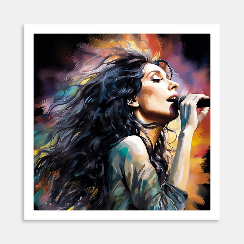 Cher Art Print By Candace Pettus