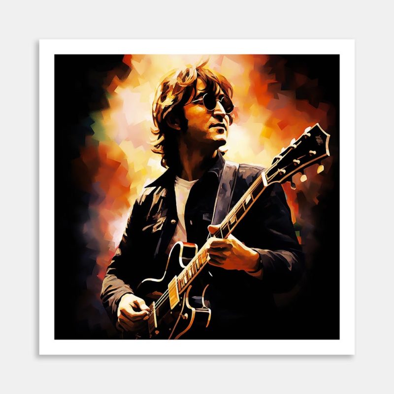 John Lennon Art Print By Candace Pettus