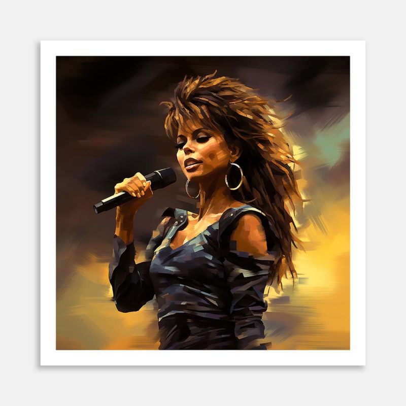 Paula Abdul Art Print By Candace Pettus
