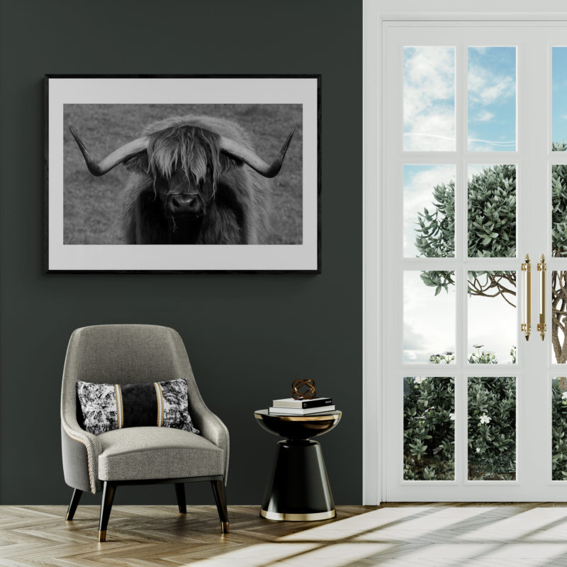 Good Hay Day Black and White Art Print By Judy Lawn - Image 2