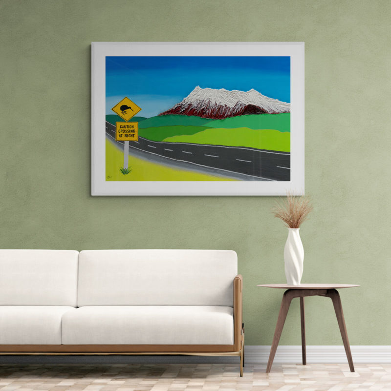 The Road to Mt Ruapehu Art Print By Madi Mackay - Image 4