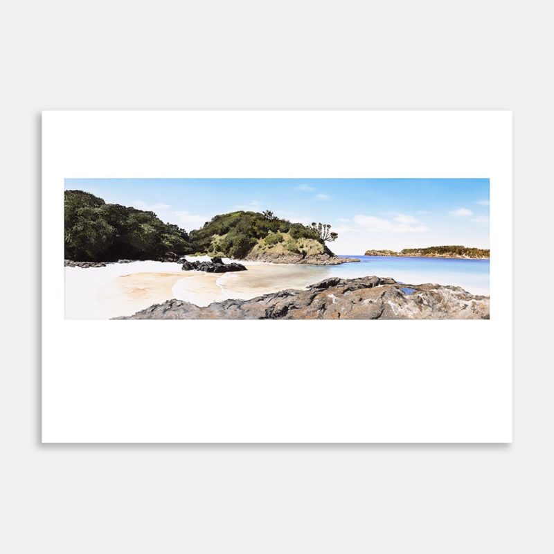Matapouri Art Print By Vanessa Redfern