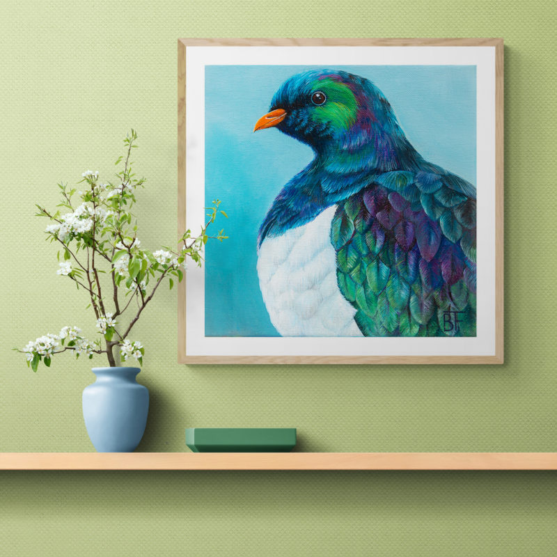 Kereru Art Print By Bree Fraser - Image 3